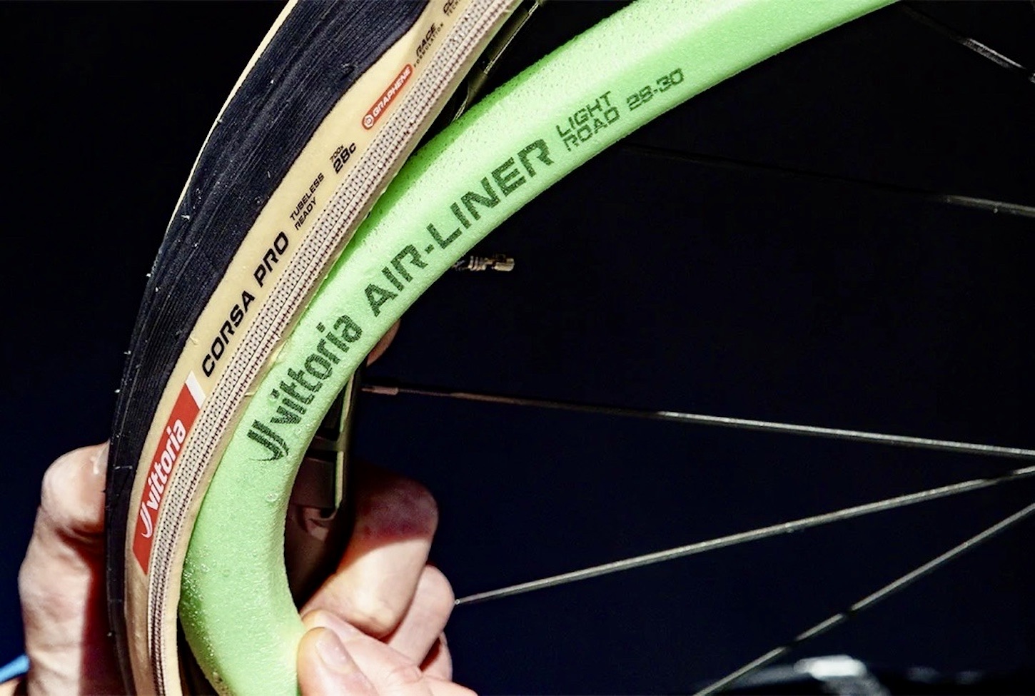 Vittoria’s New Air-Liner Light Road Inserts Can Provide Up 30 Miles of Run-Flat Protection